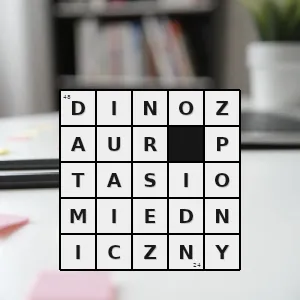 Hasło krzyżówkowe dinozaur u którego budowa miednicy była podobna do budowy miednicy u ptaków gdzie część kości łonowej biegnie ukośnie do tyłu równolegle do kości kulszowej czyli inaczej niż u innych gadów - dinozaur ptasiomiedniczny – rozwiązanie, synonimy, podpowiedzi i definicje krzyżówkowe